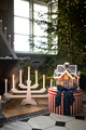 Juldekor Pepparkakshus 11 LED Konstsmide